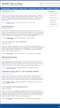 Mobile Screenshot of abfall-recycling.com